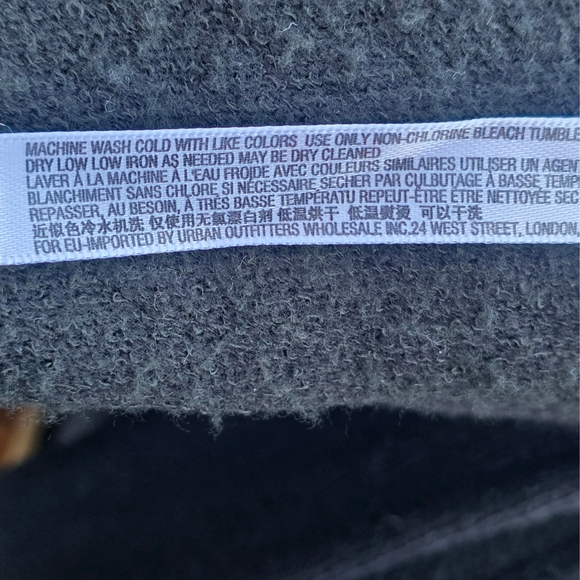 Free People FP Beach Black Knit Maxi Dress Small Oversized A-Line Sleeveless - Picture 14 of 16